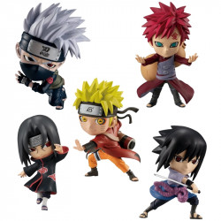 NARUTO SHIPPUDEN Figurines Chibi Masters série 1 Bandai