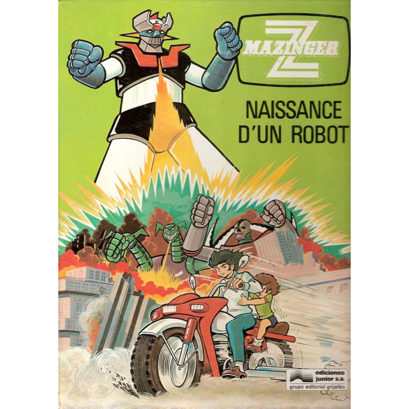 MAZINGER Z BD Vol.1 La naissance d'un robot MAZINGER Z BD Vol.1 La naissance d'un robot