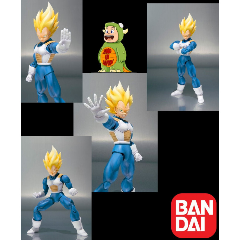 Bandai Dragon Stars Figurines Vegeta Dragon Ball Kai Version, Dragon Ball Vegeta  Figurine articulée de 17 cm, Figurines d'anime Bandai Dragon Stars