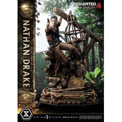 Statue Nathan Drake Ultimate Premium Masterline Deluxe Bonus Version Prime 1 Studio Uncharted 4