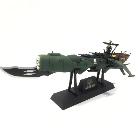 Vaisseau Albator Arcadia SGM-24 Skull Version – Aoshima, Métal, Renouvelée