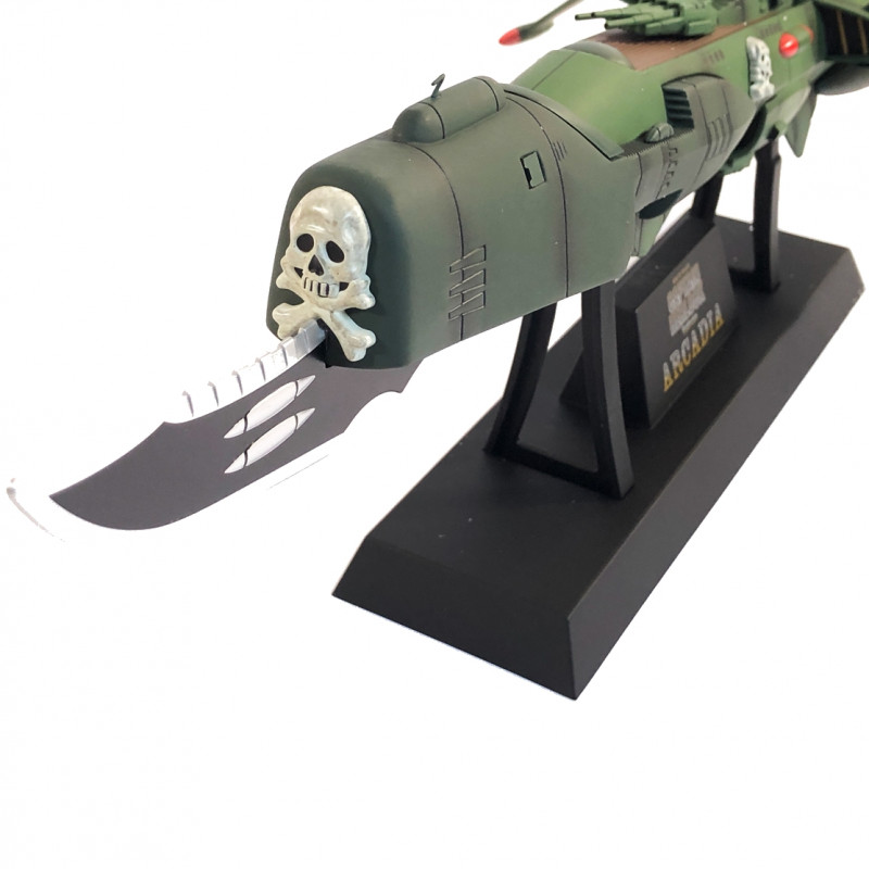 Vaisseau Albator Arcadia SGM-24 Skull Version – Aoshima, Métal, Renouvelée