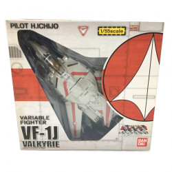 MACROSS VF-1J Hikaru Ichijo Variable Fighter Bandai 1/55ème 4543112031082