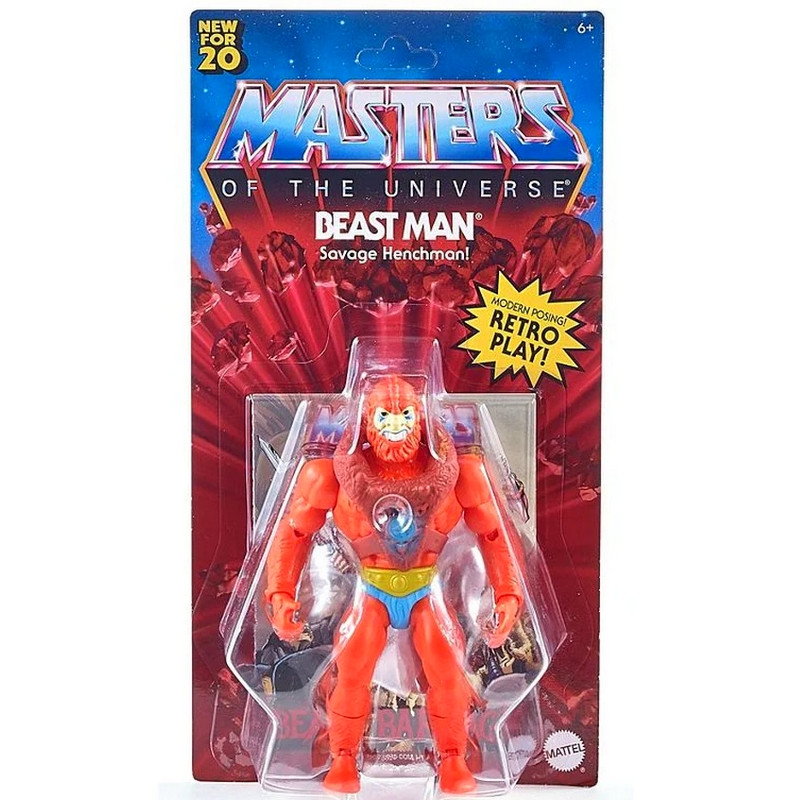 MAITRES DE L'UNIVERS Origins Figurine Le Monstre / The Beast Mattel MAITRES DE L'UNIVERS Origins Figurine Le Monstre / The Beast Mattel