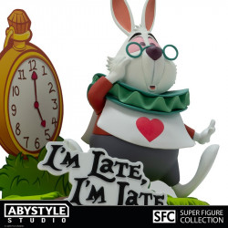 Figurine SFC Lapin Blanc Abystyle Studio Disney Alice au Pays des Merveilles