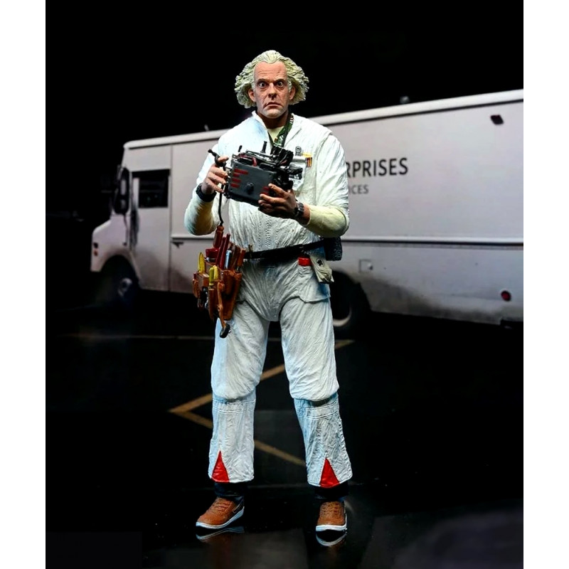 NECA RETOUR VERS le futur Ultimate figurine Doc Brown (1985) 18 cm EUR 50,00 - FR