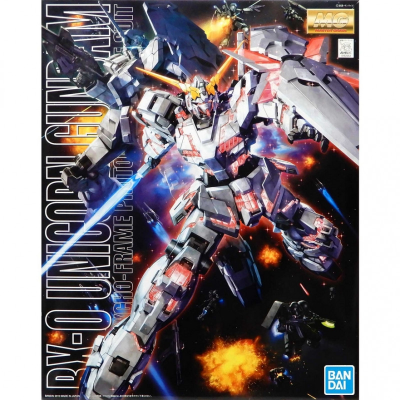 GUNDAM Master Grade Unicorn Gundam RX-0 Full Psycho-Frame Prototype Bandai Gunpla