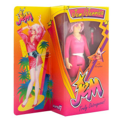 Figurine ReAction Jem Neon SDCC22 Super7 Jem et les Hologrammes