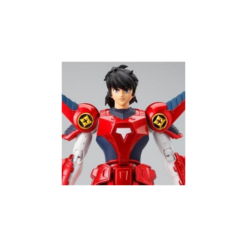 LES SAMOURAIS DE L'ETERNEL figurine Ryo Sanada armure Rekka feu Power Up Color Version LES SAMOURAIS DE L'ETERNEL figurine Ryo Sanada armure Rekka feu Power Up Color Version