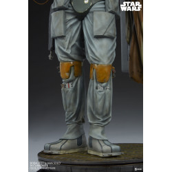 Statue Boba Fett and Han Solo in Carbonite Premium Format Sideshow Star Wars