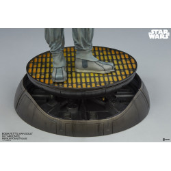 Statue Boba Fett and Han Solo in Carbonite Premium Format Sideshow Star Wars