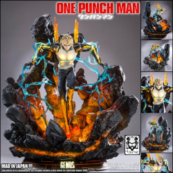  ONE PUNCH MAN Statue HQS Genos Tsume Art