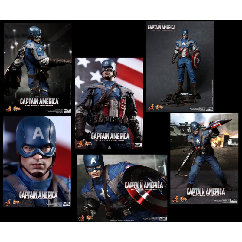 CAPTAIN AMERICA action figure Hot Toys