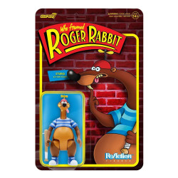 QUI VEUT LA PEAU DE ROGER RABBIT Figurine ReAction Stupid Super7