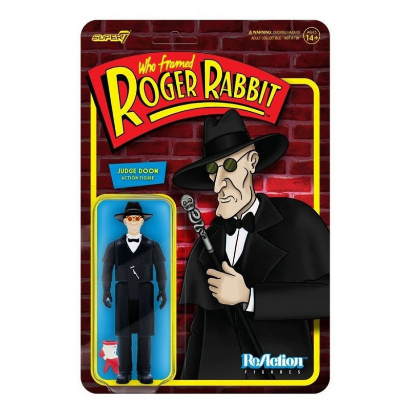 QUI VEUT LA PEAU DE ROGER RABBIT Figurine ReAction Judge Doom Super7