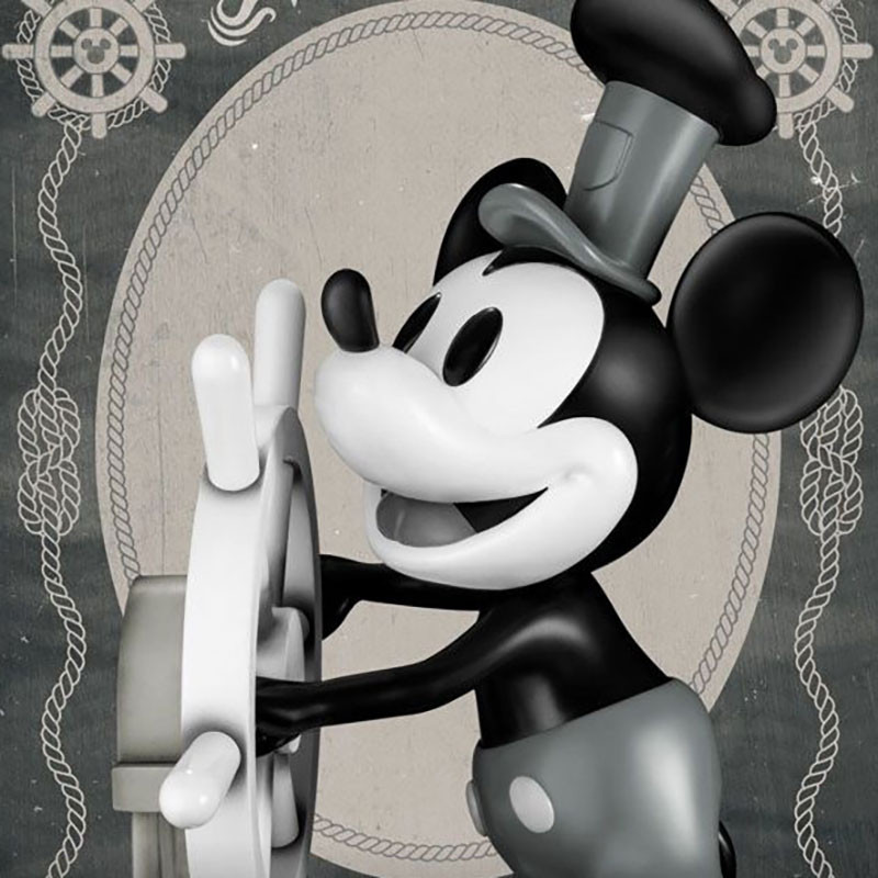 Statue Master Craft Mickey Beast Kingdom Steamboat Willie Statue Master Craft Mickey Beast Kingdom Steamboat Willie
