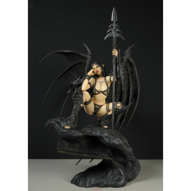 FANTASY GALLERY Statue Black Tinkerbell FANTASY GALLERY Statue Black Tinkerbell