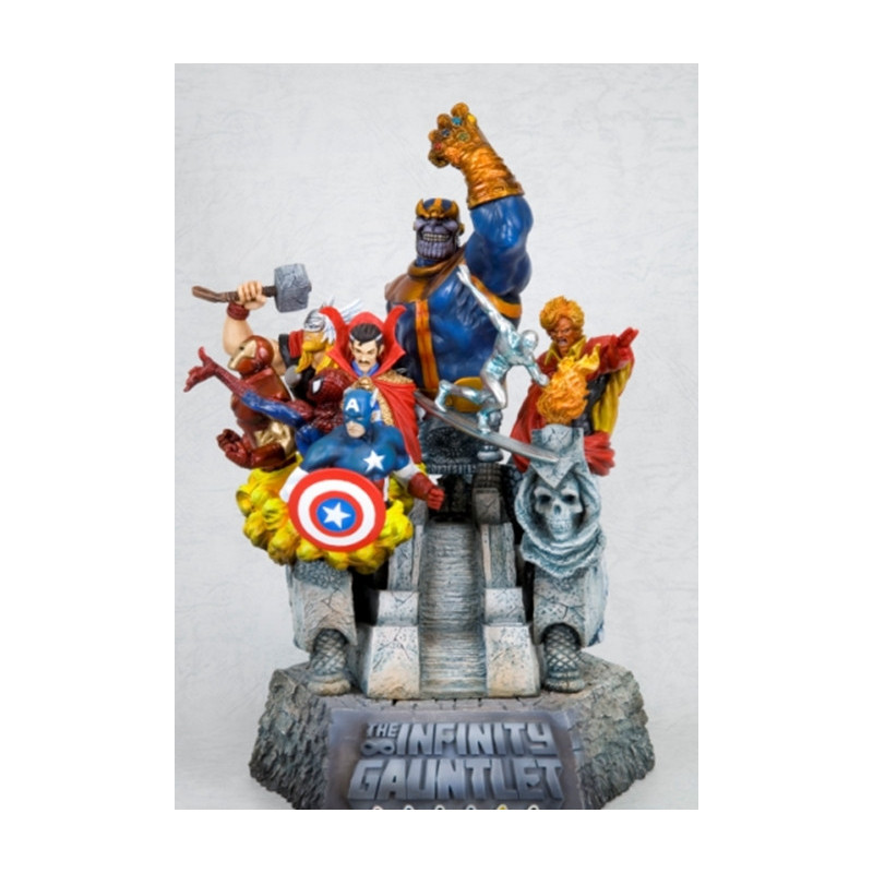 INFINITY GAUNTLET Thanos statue Fine Art INFINITY GAUNTLET Thanos statue Fine Art