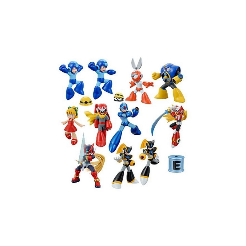 MEGAMAN set de 14 figurines gashapons Capcom serie