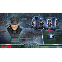 Buste Grand Scale Solid Snake First 4 Figures Metal Gear