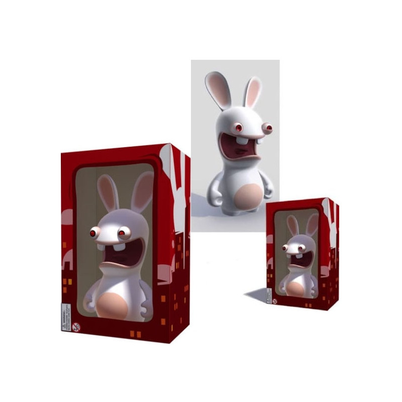 LES LAPINS CRETINS figurine 30 cm