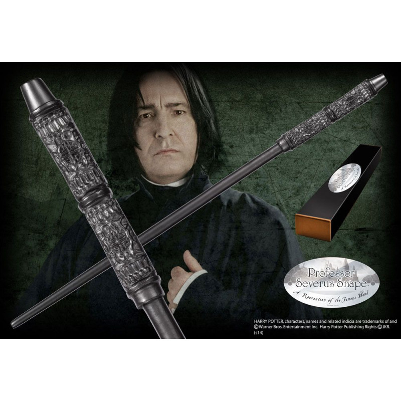 Réplique Baguette Severus Rogue Édition Personnage Noble Collection ...