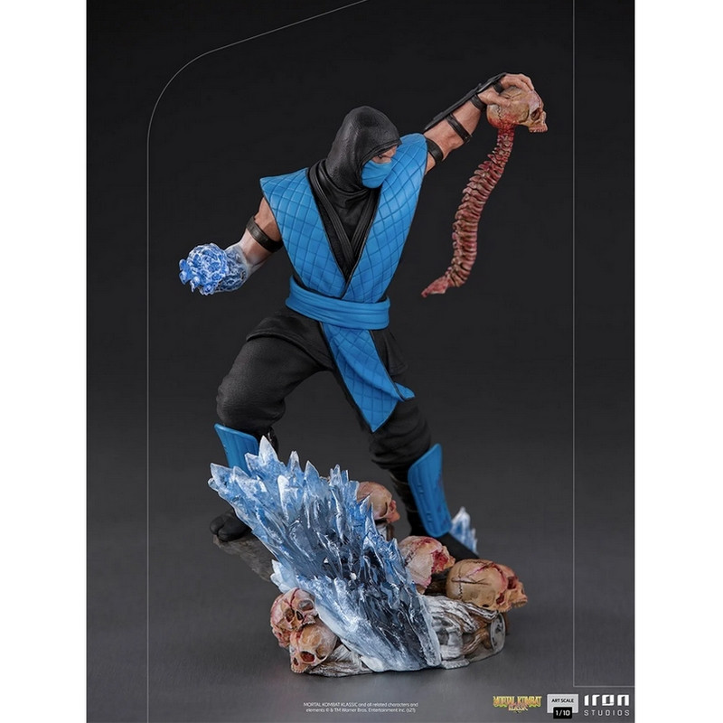 MORTAL KOMBAT Statue SubZero Art Scale Iron Studios