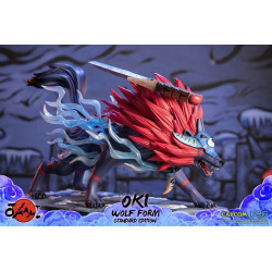 Statue Oki Wolf Form First 4 Figures Okami