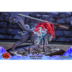 Statue Oki Wolf Form First 4 Figures Okami