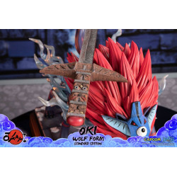 Statue Oki Wolf Form First 4 Figures Okami