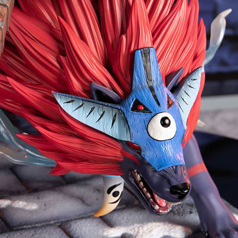 Statue Oki Wolf Form First 4 Figures Okami Statue Oki Wolf Form First 4 Figures Okami