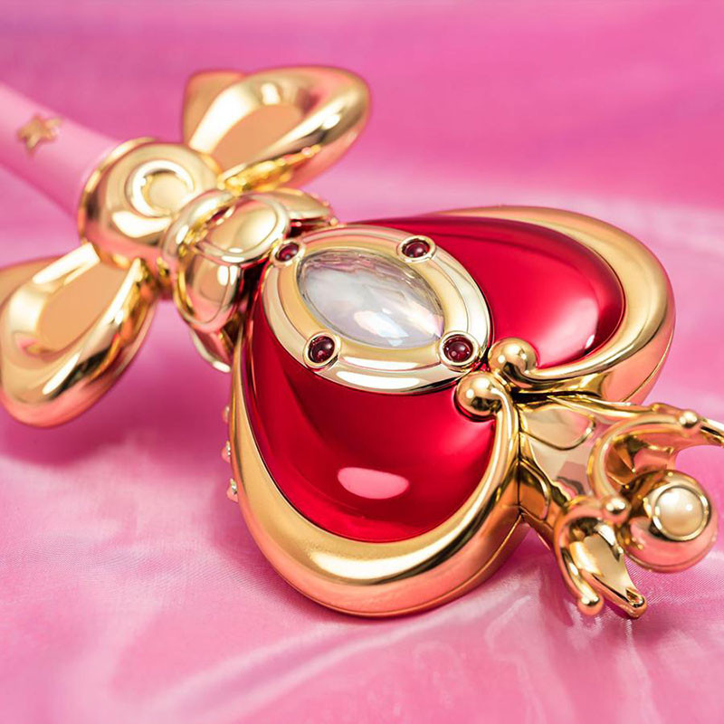 Réplique Spiral Heart Moon Rod Brilliant Color Edition Proplica Bandai Sailor Moon Réplique Spiral Heart Moon Rod Brilliant Color Edition Proplica Bandai Sailor Moon