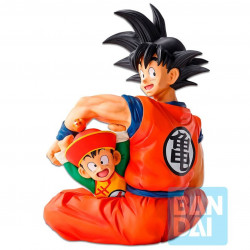 Figurine Ichibansho Goku & Gohan Warriors Who Protect The Earth Bandai