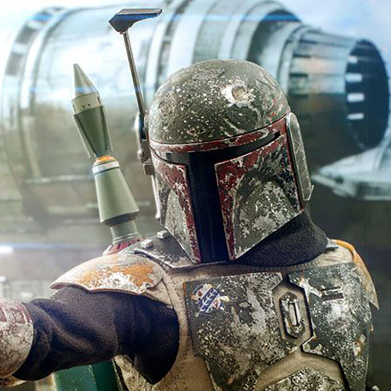 Figurine Boba Fett Hot Toys Star Wars The Mandalorian Figurine Boba Fett Hot Toys Star Wars The Mandalorian