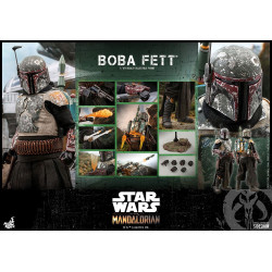 Figurine Boba Fett Hot Toys Star Wars The Mandalorian