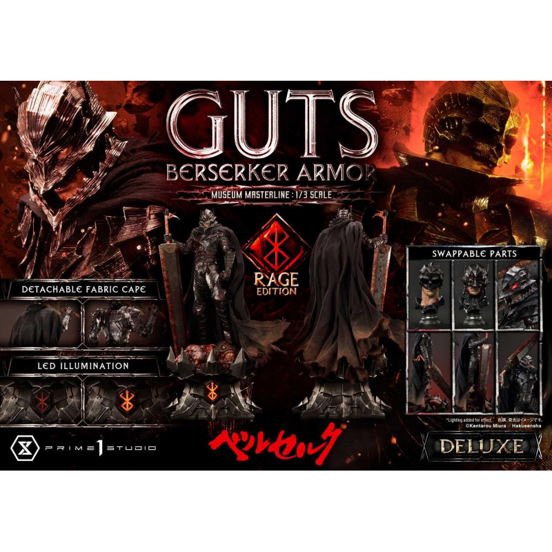 Statue Guts Berserker Armor Rage Edition Deluxe Bonus Version Museum ...