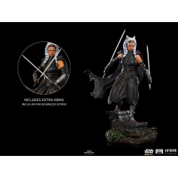 Statue Ashoka Tano Iron Studios Star Wars The Mandalorian