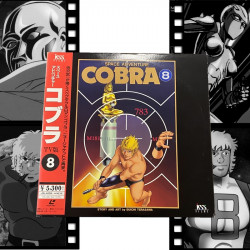 COBRA Pack 8 Laser Disc Space Adventure Cobra