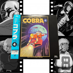 COBRA Pack 8 Laser Disc Space Adventure Cobra