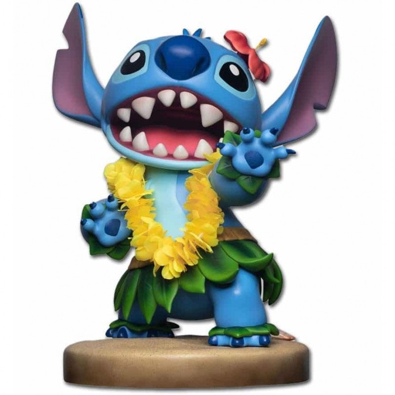 LILO ET STITCH Statue Master Craft Hula Stitch Beast Kingdom