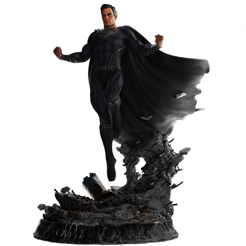 JUSTICE LEAGUE Statue Superman Black Suit Weta