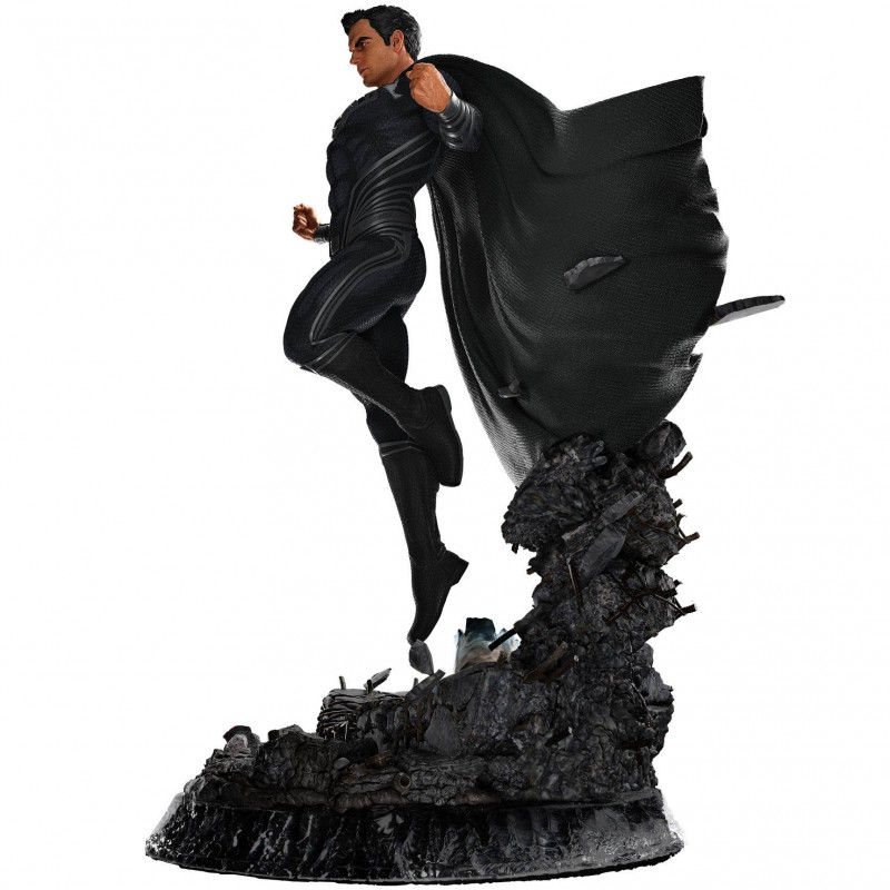JUSTICE LEAGUE Statue Superman Black Suit Weta