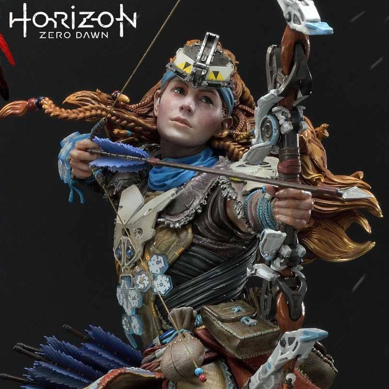 HORIZON ZERO DAWN Statue Aloy Shield Weaver Armor Set Prime 1 Studio HORIZON ZERO DAWN Statue Aloy Shield Weaver Armor Set Prime 1 Studio