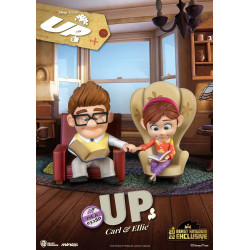 Là-haut Coffret 2 figurines Carl & Ellie Mini Egg Attack Up Beast Kingdom