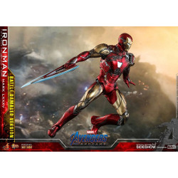 figurine MMS Iron Man Mark LXXXV Battle Damaged Hot Toys