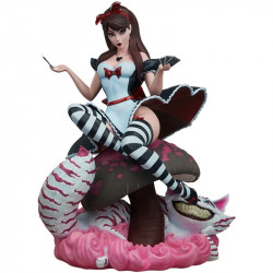 Statue Alice Fairytale Fantasies Game of Hearts Edition Sideshow