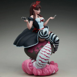 Statue Alice Fairytale Fantasies Game of Hearts Edition Sideshow