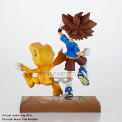 Figurine Taichi & Agumon DXF Adventure Archives Banpresto