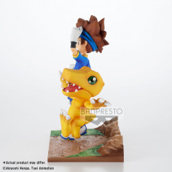 Figurine Taichi & Agumon DXF Adventure Archives Banpresto