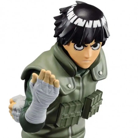 BANPRESTO Q Posket Rock Lee Figur – 14 Cm, Aus Der Naruto Shippuden Serie, Detailreich & Farbenfroh